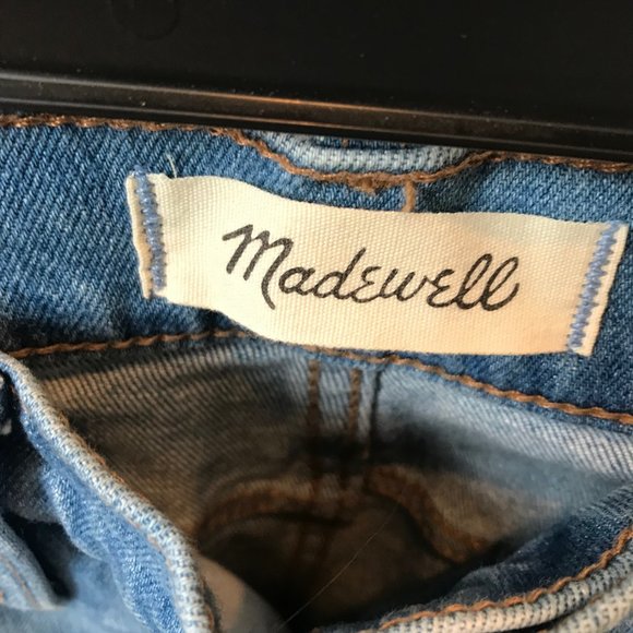 Madewell Wide-Leg Crop Jeans in Light Blue - Picture 4 of 5